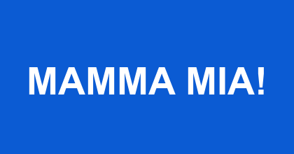 Mamma Mia! The Party logotyp